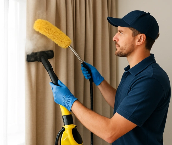 Trusted drapes cleaning technician Matty Curtain Cleaning north-st-marys-nsw QLD